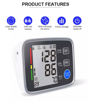 Monitor Bluetooth da pressão sanguínea de Digitas do Sphygmomanometer