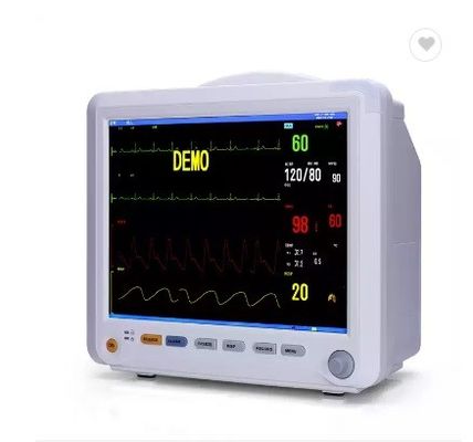 12 monitor do parâmetro ICU do monitor do monitor paciente ETCO2 SPO2 ECG do multiparâmetro da polegada multi