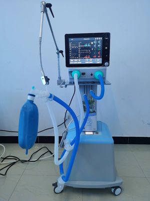 Máquina respiratória automática cirúrgica portátil do ventilador do equipamento de emergência ICU