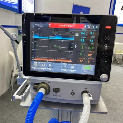Máquina respiratória automática cirúrgica portátil do ventilador do equipamento de emergência ICU
