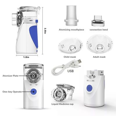 Inalador Handheld Mesh Nebulizer Machine da máquina portátil do Nebulizer