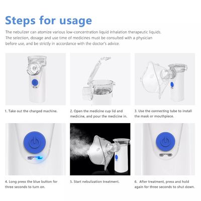Inalador Handheld Mesh Nebulizer Machine da máquina portátil do Nebulizer