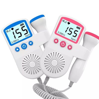 Monitor Fetal de Doppler do detector do coração do bebê do ultrassom da mulher gravida