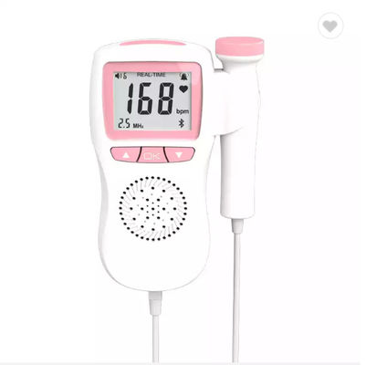 Coração portátil Fetal Rate Monitor Ultrasonic Fetal Doppler do bebê de Doppler do bolso