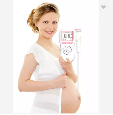 Coração portátil Fetal Rate Monitor Ultrasonic Fetal Doppler do bebê de Doppler do bolso