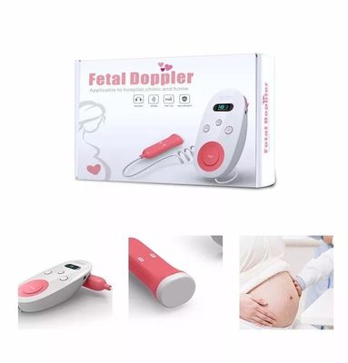 O monitor de coração Fetal de Doppler da casa materna mede o bebê infantil Doppler Fetal da pulsação do coração