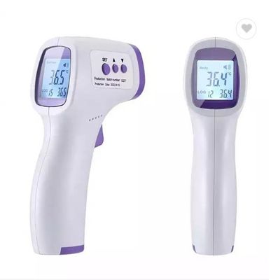 Não ideal da arma do termômetro da temperatura de Digitas do contato para a arma da temperatura do alarme da febre dos adultos do bebê