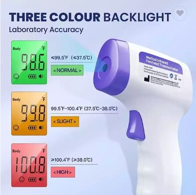 Contato oral clínico de TemperatureThermometer Digital do bebê infravermelho da testa não