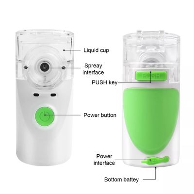A máquina portátil ultrassônica do Nebulizer potável inala a bateria X de Mesh Electric Ce AAA 2 270g