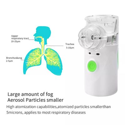 A máquina portátil ultrassônica do Nebulizer potável inala a bateria X de Mesh Electric Ce AAA 2 270g