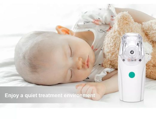 Droga portátil Handheld Mesh Nebulizer Machine da tosse da máscara dos Nebulizers do agregado familiar