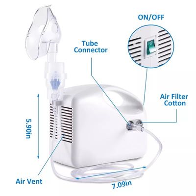 Nebulizer pneumático econômico do compressor da terapia do aerossol do Nebulizer