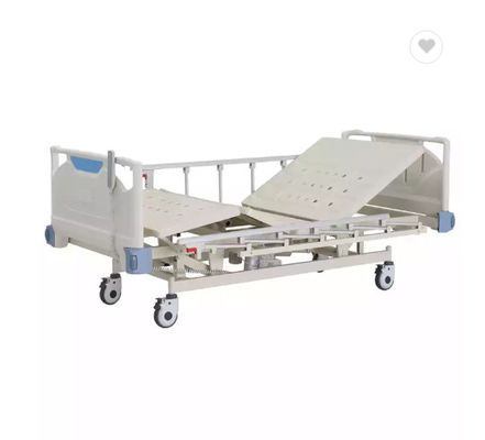 Cama de hospital elétrica móvel com a cama de hospital médica elétrica das funções das rodas cinco