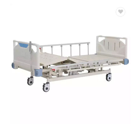 Cama de hospital elétrica móvel com a cama de hospital médica elétrica das funções das rodas cinco