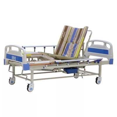 Cama de hospital manual multifuncional dos cuidados de Homecare com toalete