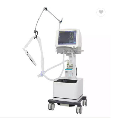 12&quot; máquina cirúrgica do ventilador do equipamento ICU do hospital colorido do tela táctil de TFT LCD