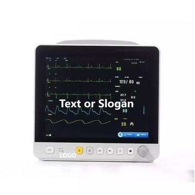Monitor cardíaco paciente de Vital Signs Monitor Portable ICU do monitor do multi parâmetro