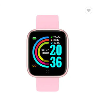 Smartwatch esperto do monitor D20 do esporte da frequência cardíaca de pressão sanguínea do relógio