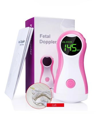 Monitor da pulsação do coração do bebê do equipamento de Mini Prenatal Fetal Doppler Ultrasound