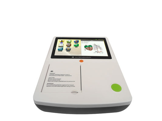 Máquina de ECG Médica Digital Inteligente de Alto Armazenamento Electrocardiógrafo ECG de 6 canais