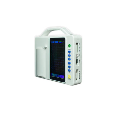 6 canais Máquina de ECG Electrocardiógrafo Ecrã táctil