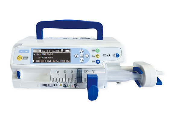 3.5 polegadas de tela de cor IV bomba de seringa médica com sistema HIS do Dock Station