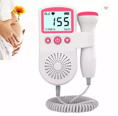 Pulsação do coração Fetal grávida Doppler da gravidez ultrassônica da casa do monitor do detector da pulsação do coração
