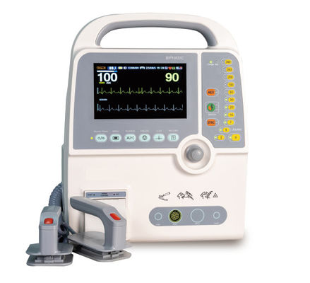 Desfibrilador Médico Bifásico Automatizado Externo Desfibrilador AED Com Monitor